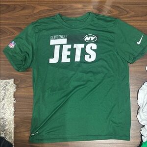 New XL Mens Nike green New York Jets Sideline Legend Performance T-Shirt Dri-FIT